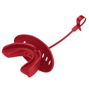 Mouthguard w/Lip Protector - Scarlet, Youth