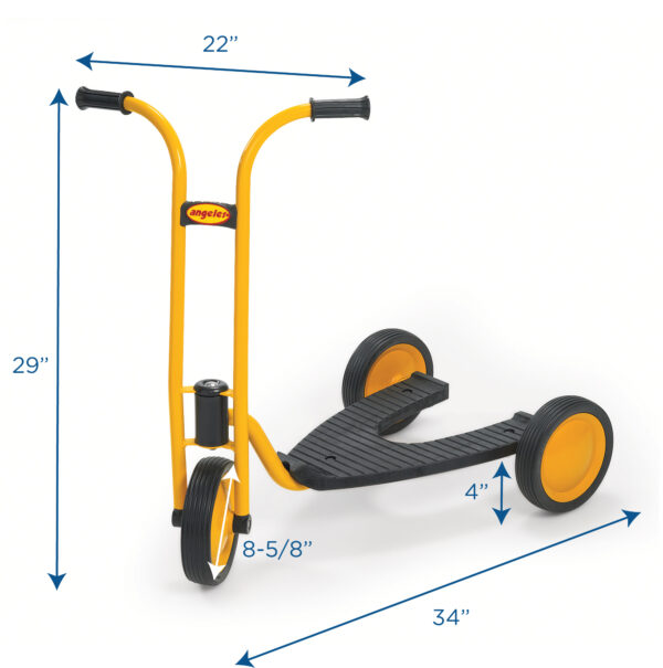 MYRIDER 8" 3-Wheel V Scooter