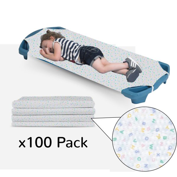 Angels Rest ABC Cot Sheet - Standard - Set of 100