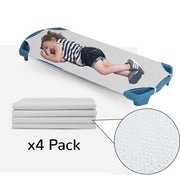 Angels Rest White Cot Sheet - Standard - Set of 5