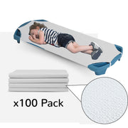 Angels Rest White Cot Sheet - Standard - Set of 100