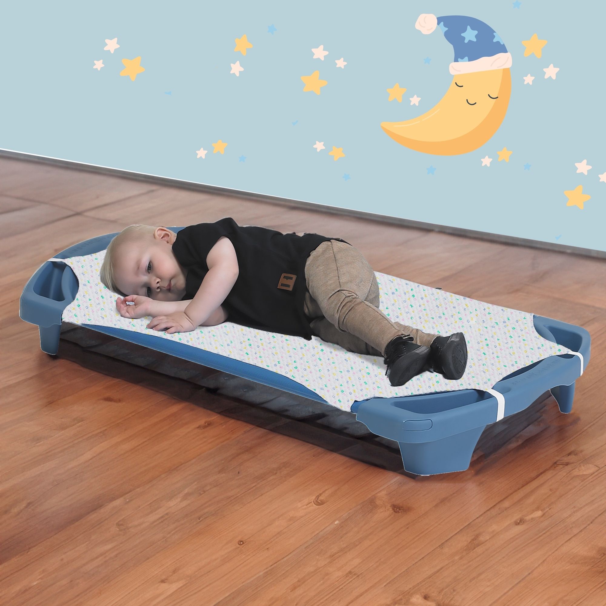Angels Rest ABC Cot Sheet – Toddler - Set of 4