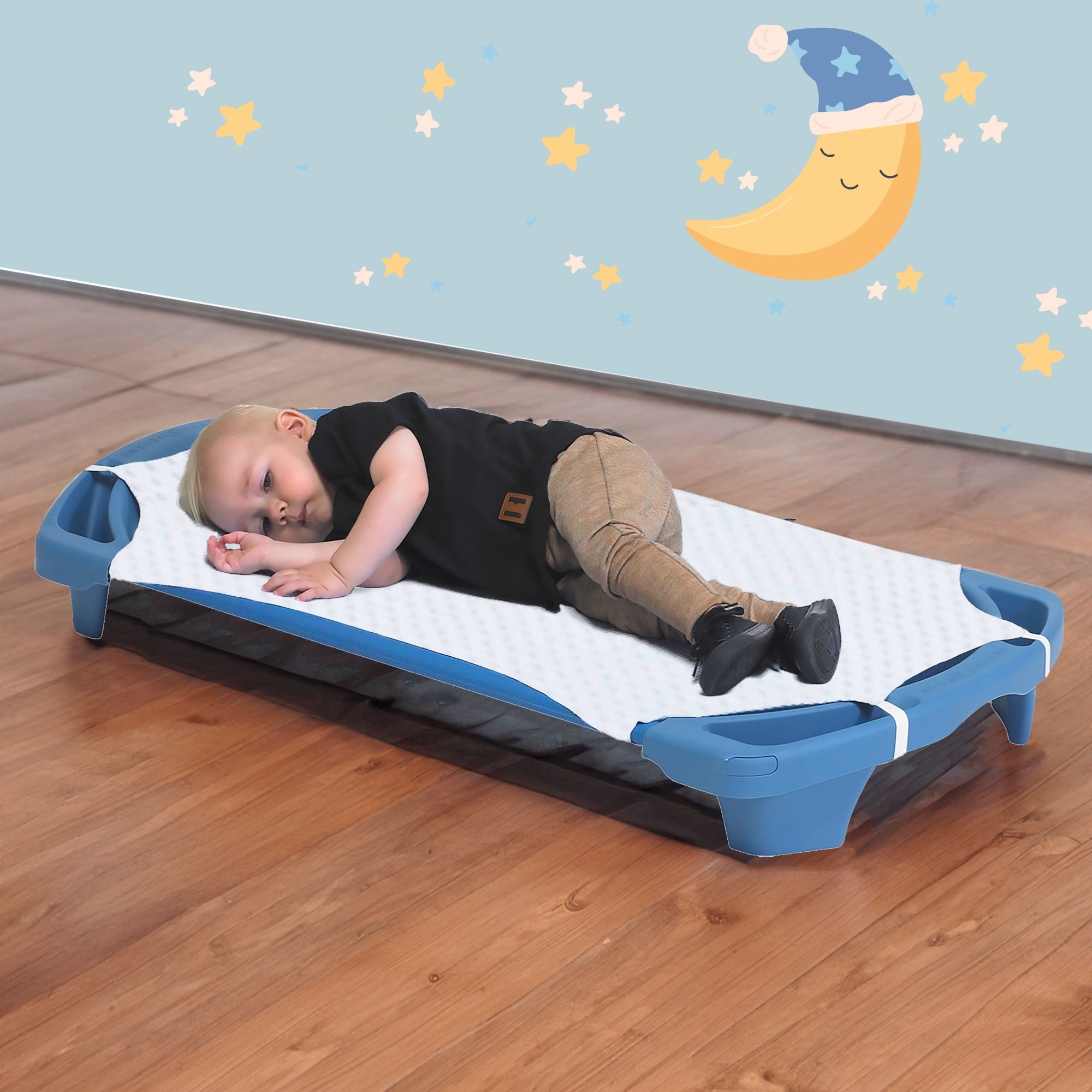 Angels Rest White Cot Sheet - Toddler - Set of 4