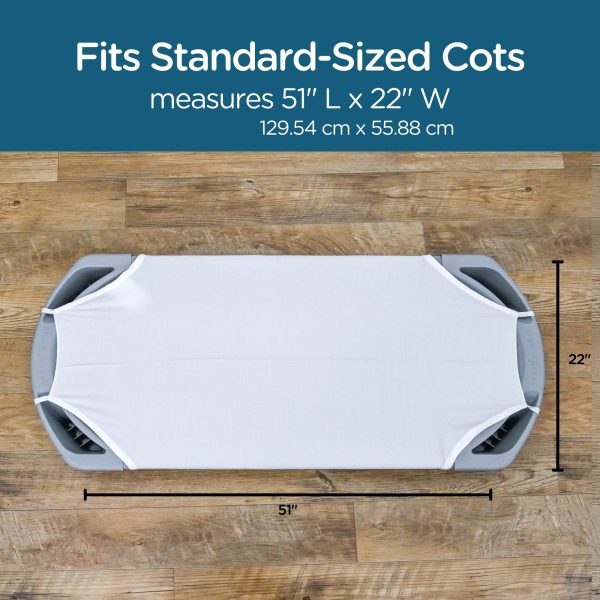 Value Line White Cot Sheet – Standard LF2793 - Set of 100