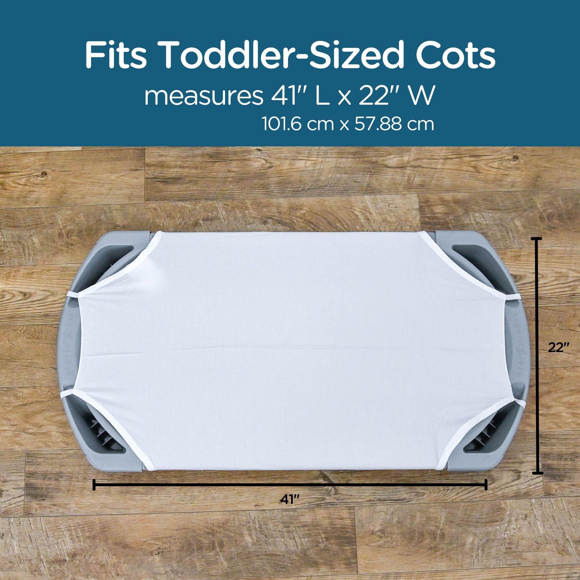 Value Line White Cot Sheet – Toddler LF2792 - Set of 4