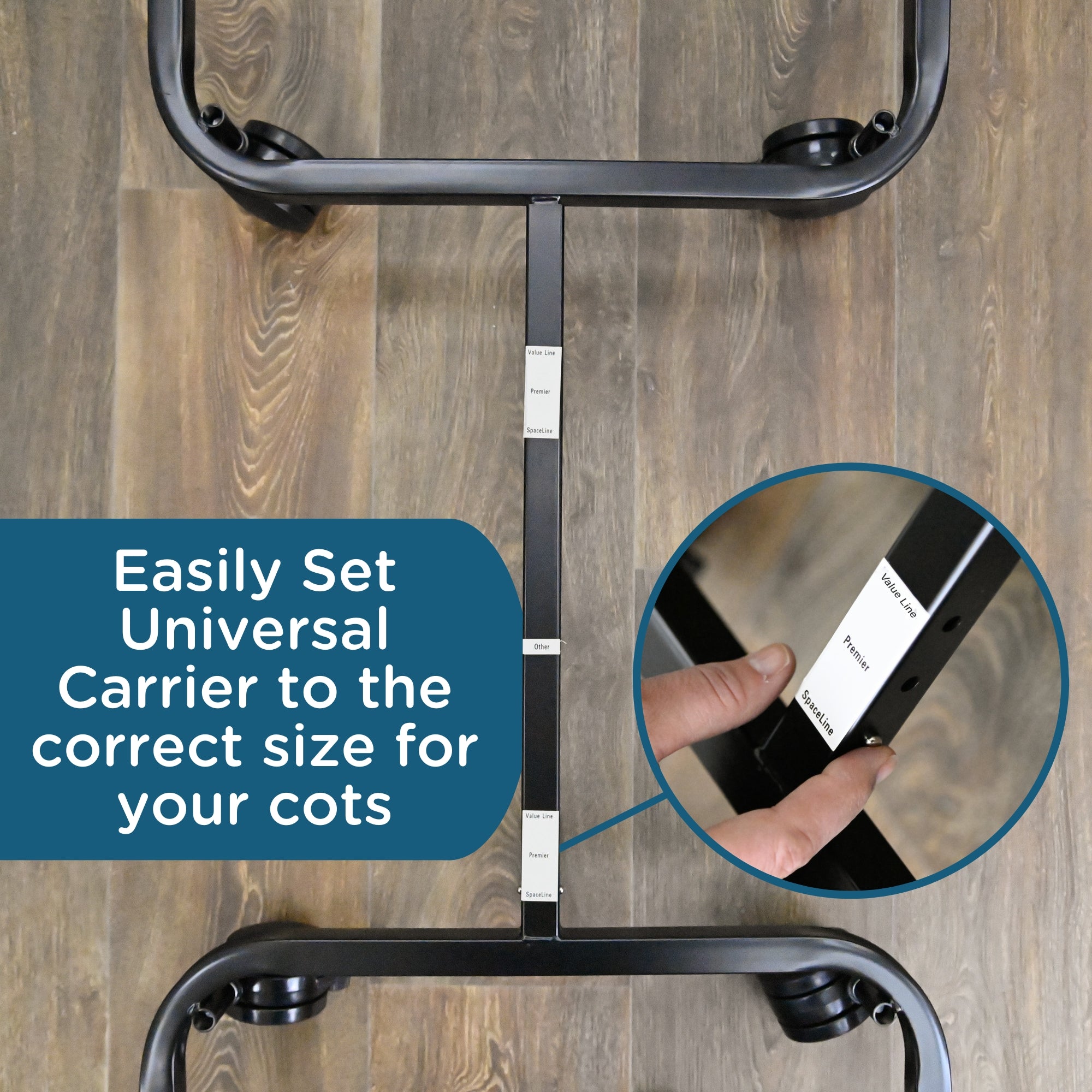 Universal Mobile Cot Carrier