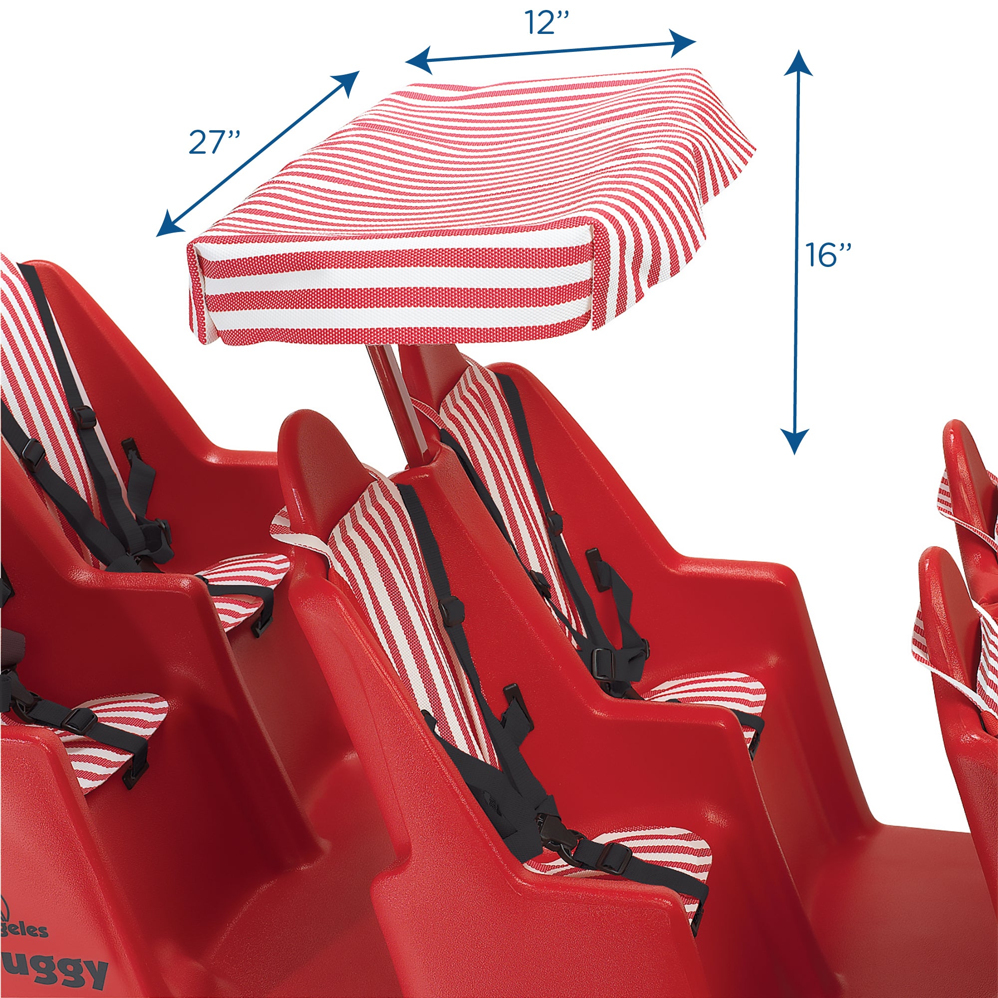BYE BYE BUGGY Canopy - Striped