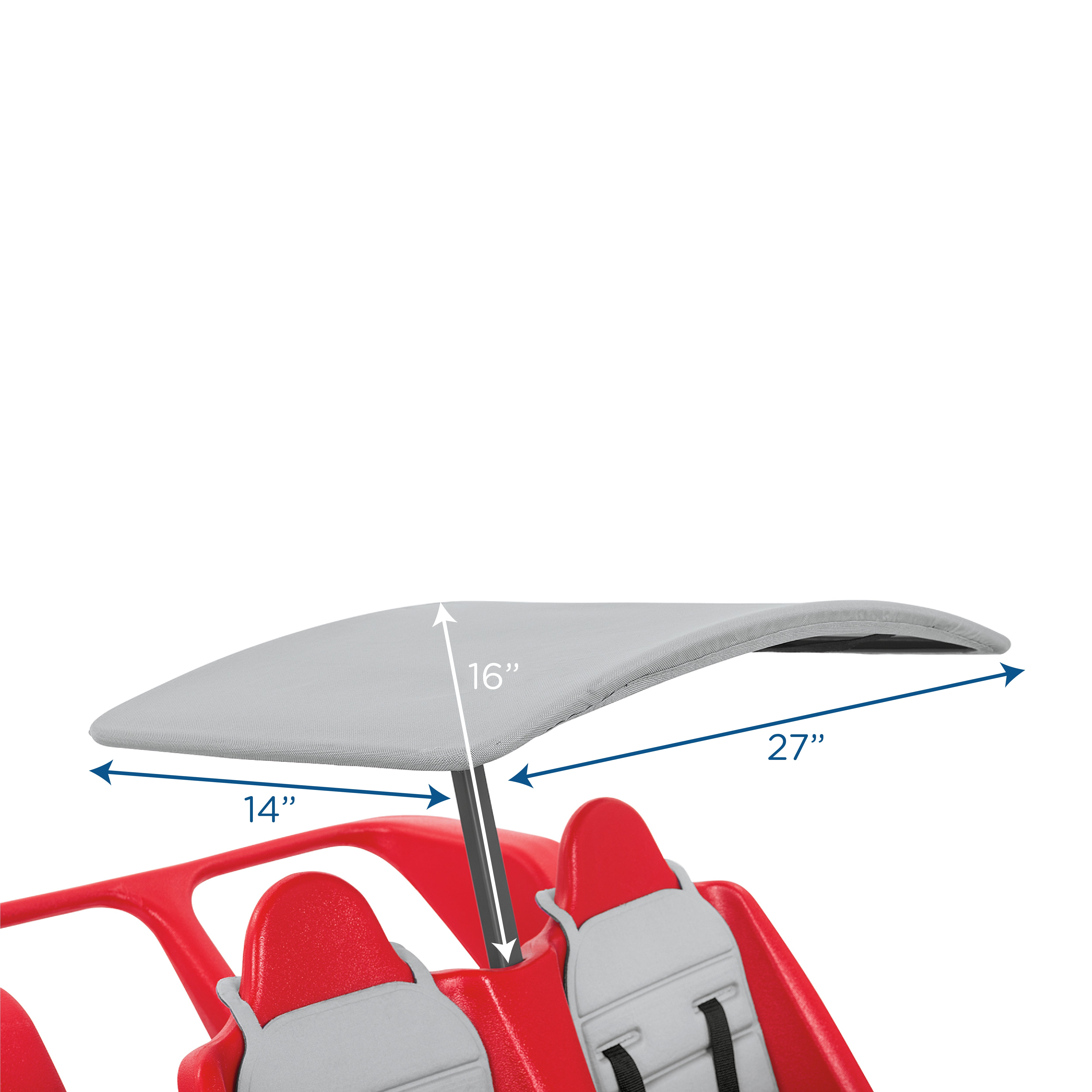 Bye-Bye Bus Canopy - Gray