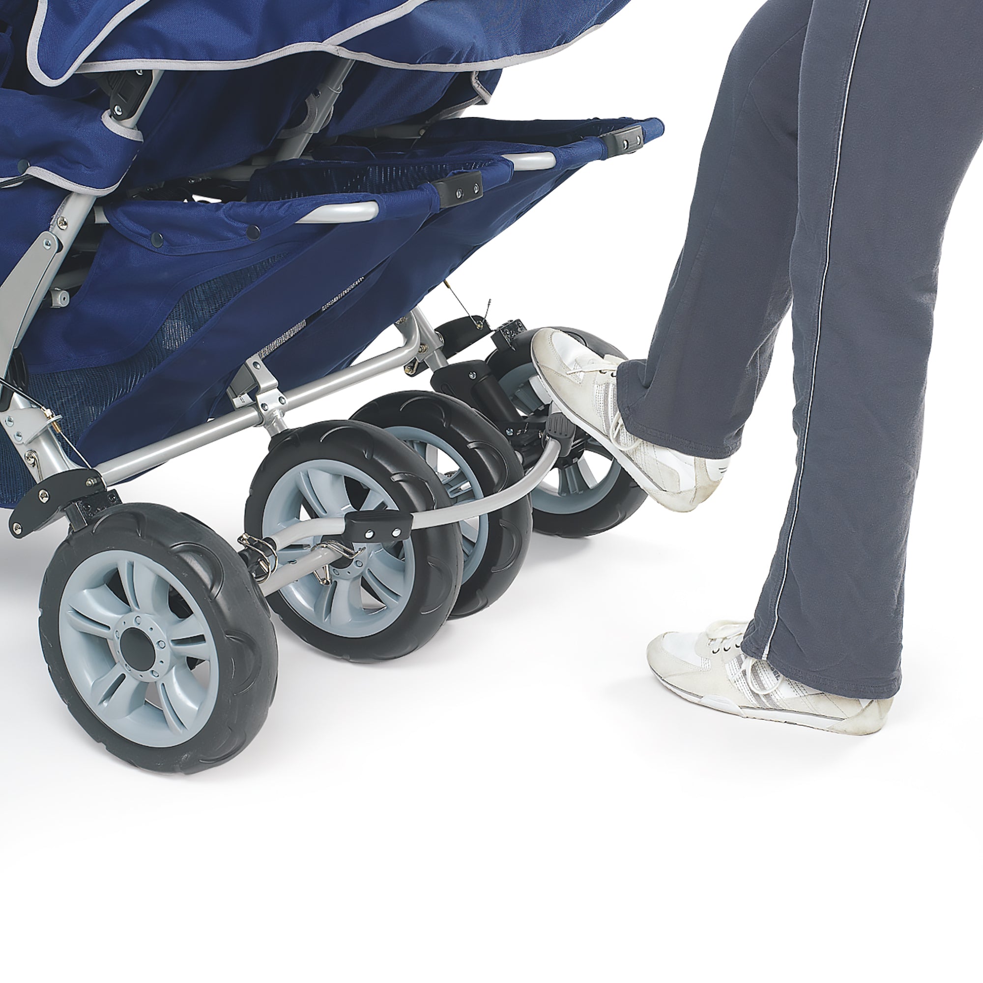 SureStop Folding Commercial BYE-BYE Stroller 4 Passenger