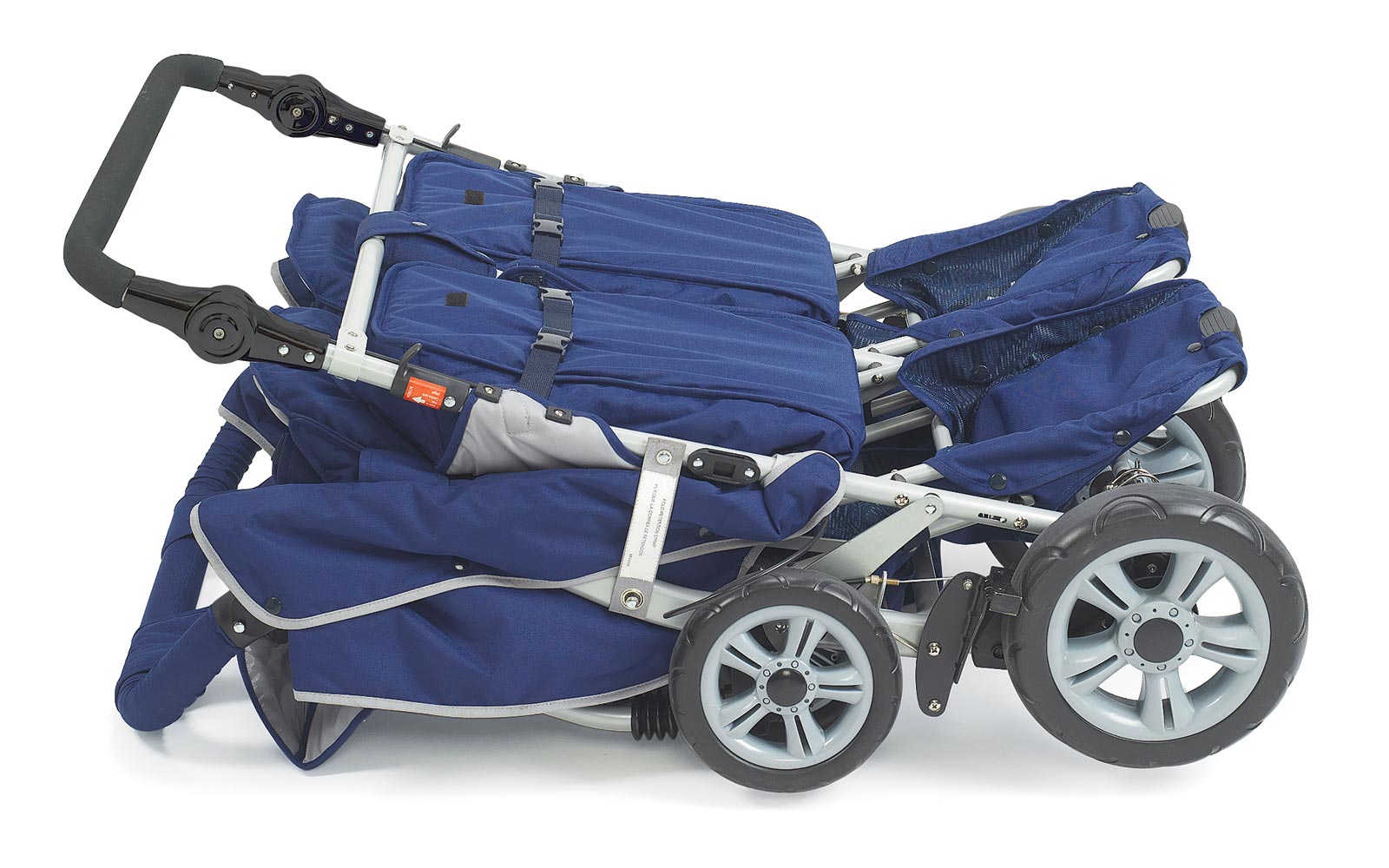 SureStop Folding Commercial BYE-BYE Stroller 4 Passenger