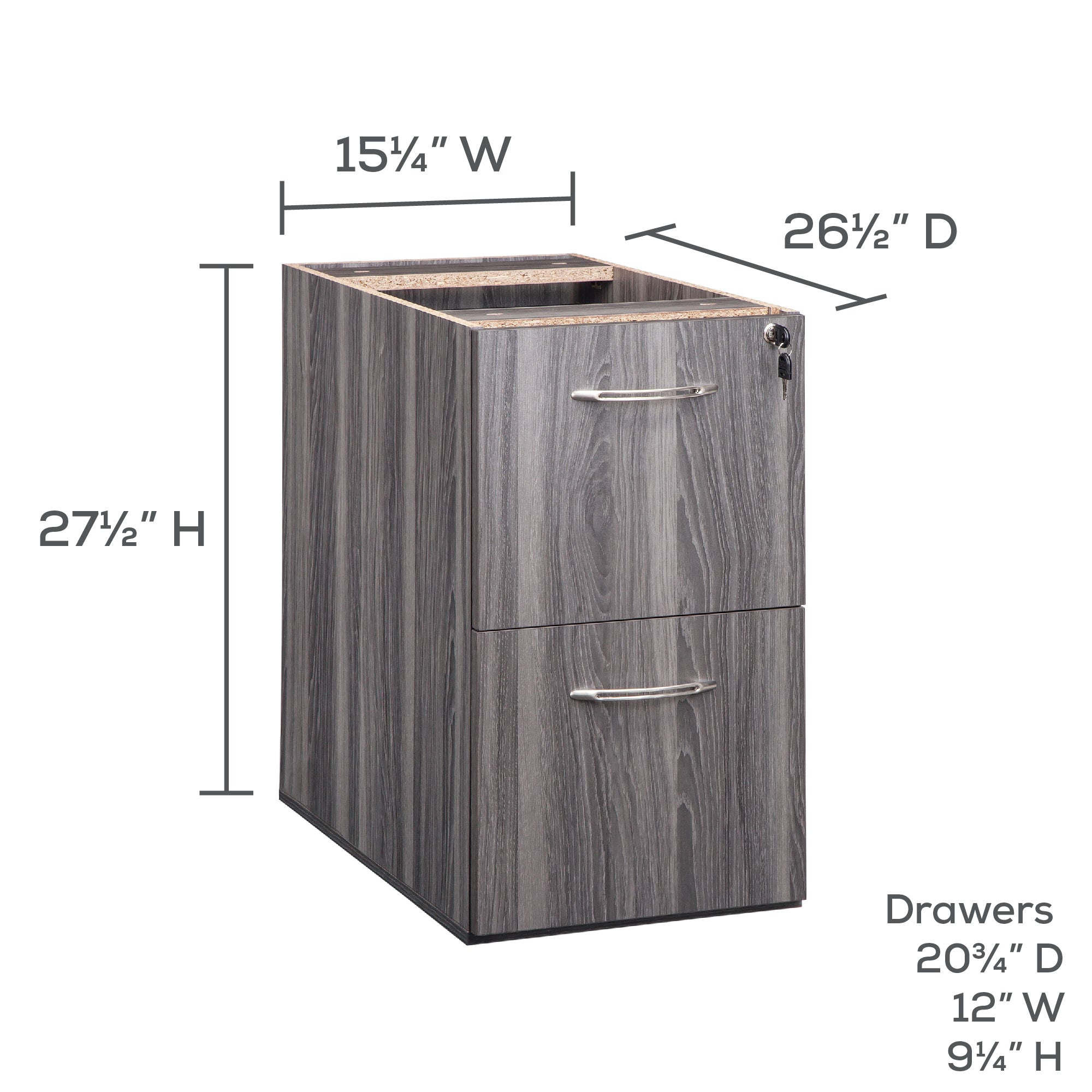 Abd Desk File/File Pedestal