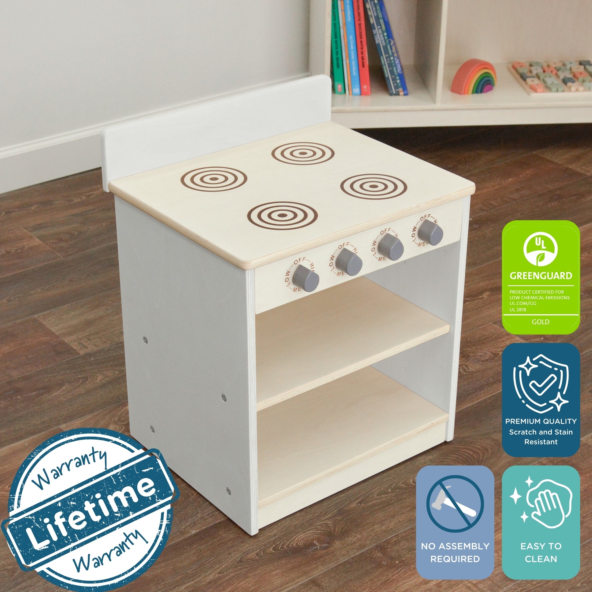 White Toddler Stove - RTA