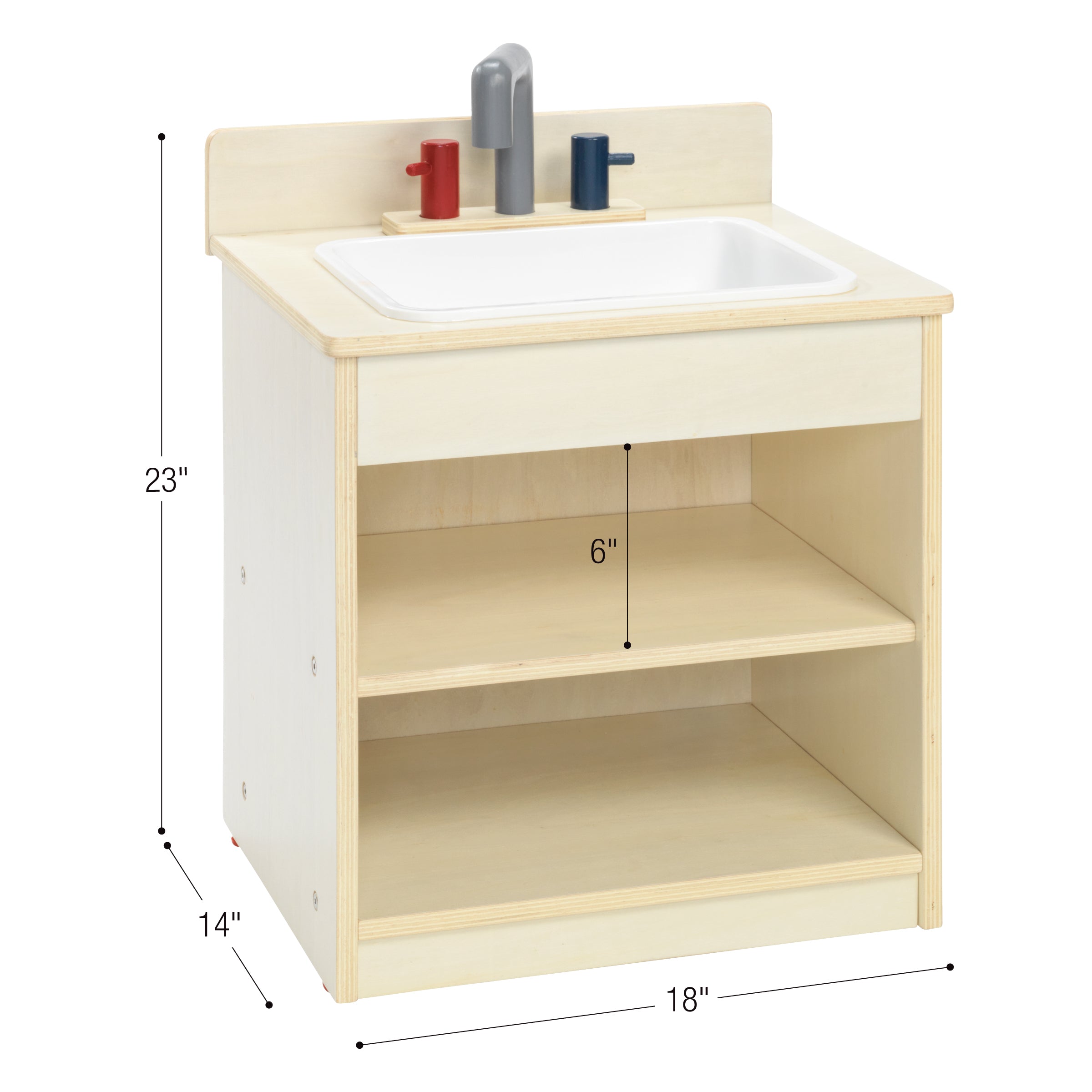 White Toddler Sink - RTA