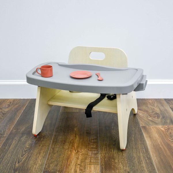 7"H Feeding Chair with Tray - Assembled