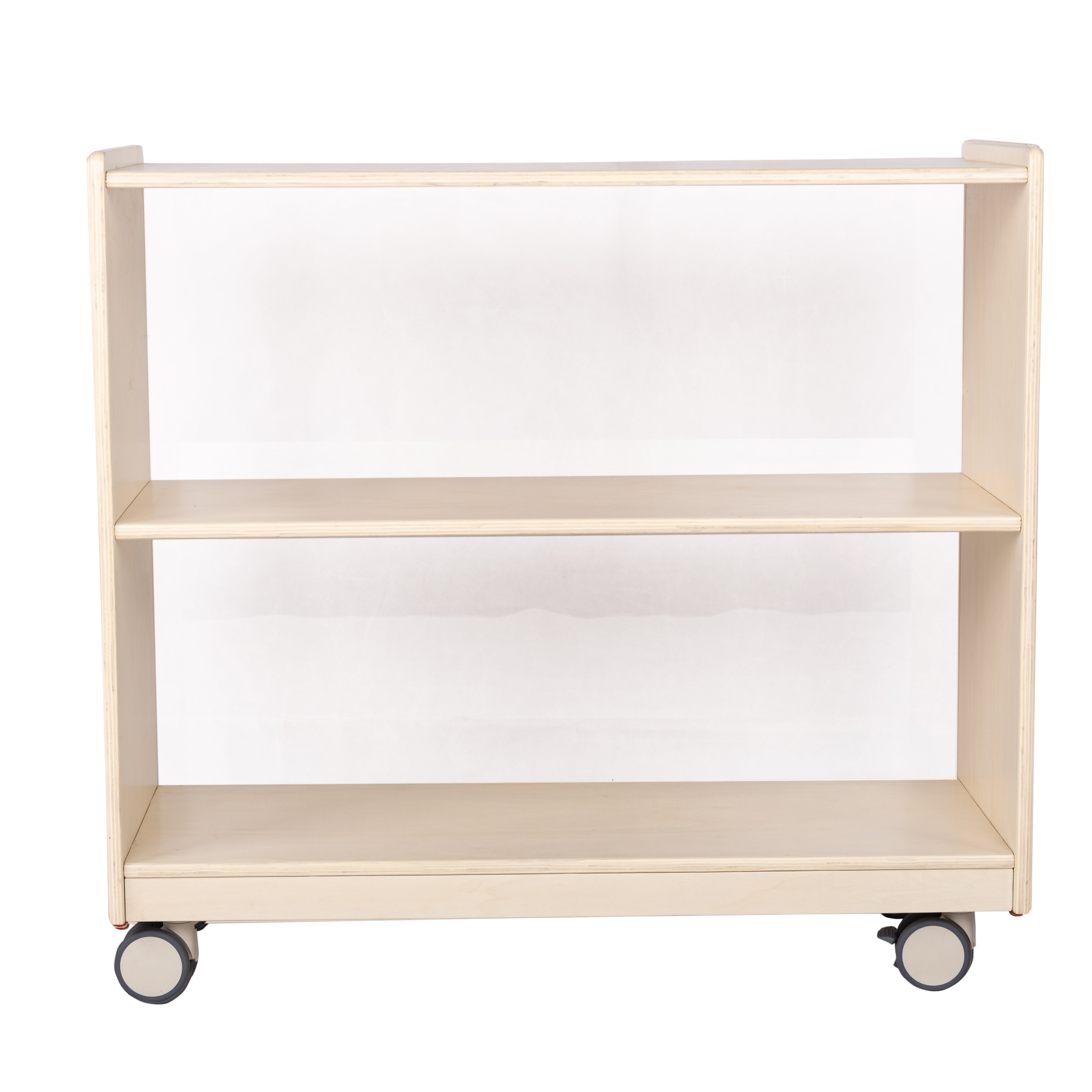 Mobile 24"H Storage with Clear Back - RTA