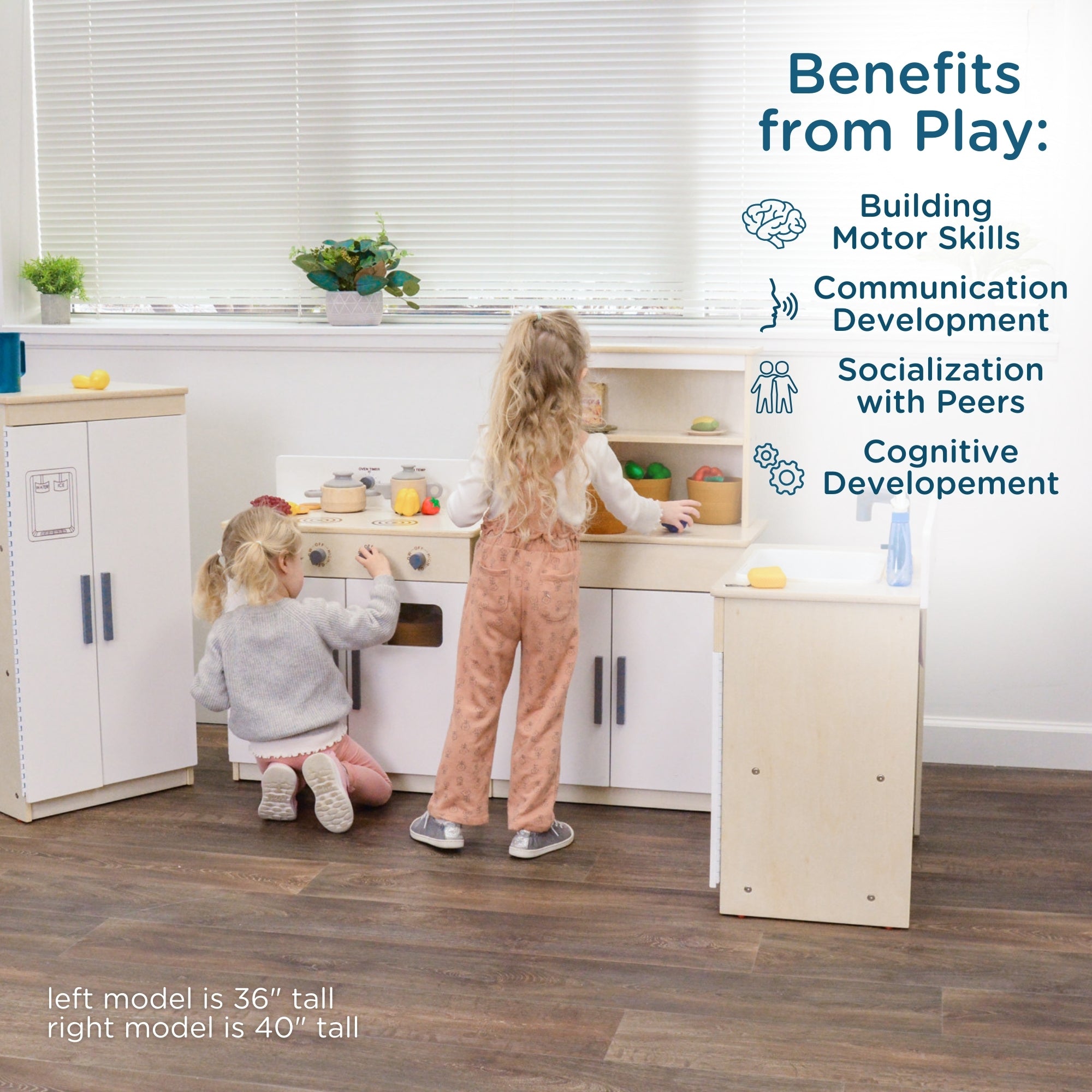4-Piece Complete Kitchen Set - Assembled