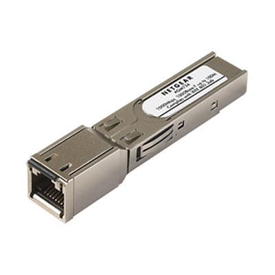 Netgear ProSafe AGM734 SFP Module - for Data Networking - 1 X RJ-45 1000Base-T LAN - Twisted PairGigabit Ethernet - 1000Base-T0.10 Km Maximum Distance