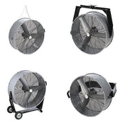 60471 Airmaster 4-In-1 Portable Mancooler, 36", 3-Speed, 115V, 1/2 HP