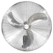 Airmaster Fans  Washdown Wall Mount Fan, Size: 30", Stainless Steel, Non-Oscillating, 115V, 1/3 HP, 1 Phase, CFM: 8800, Wt: 64 lbs