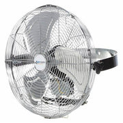 Airmaster Fan Industrial Air Work Station Yoke Mount, Model: I-12YM, Size: 12" Propeller, 1/16 HP, 115V, 1 Phase, 3 Speed, Open Drip Proof, Ball Bearing Motor