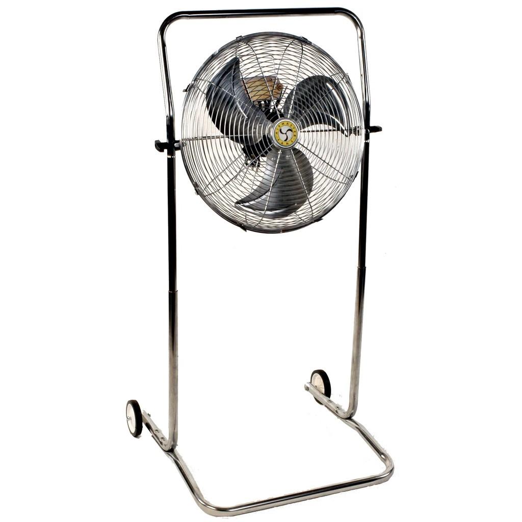 Airmaster Work Station Low Stand Pivot  Fan, Size: 18", Model: I-18LS, 115V, 1 Phase, 3 Speed, HP: 1/8, Open Drip Proof, Ball Bearing Motor, Four Position Easy Reach Switch with 10’ Three Conductor Cord and Plug