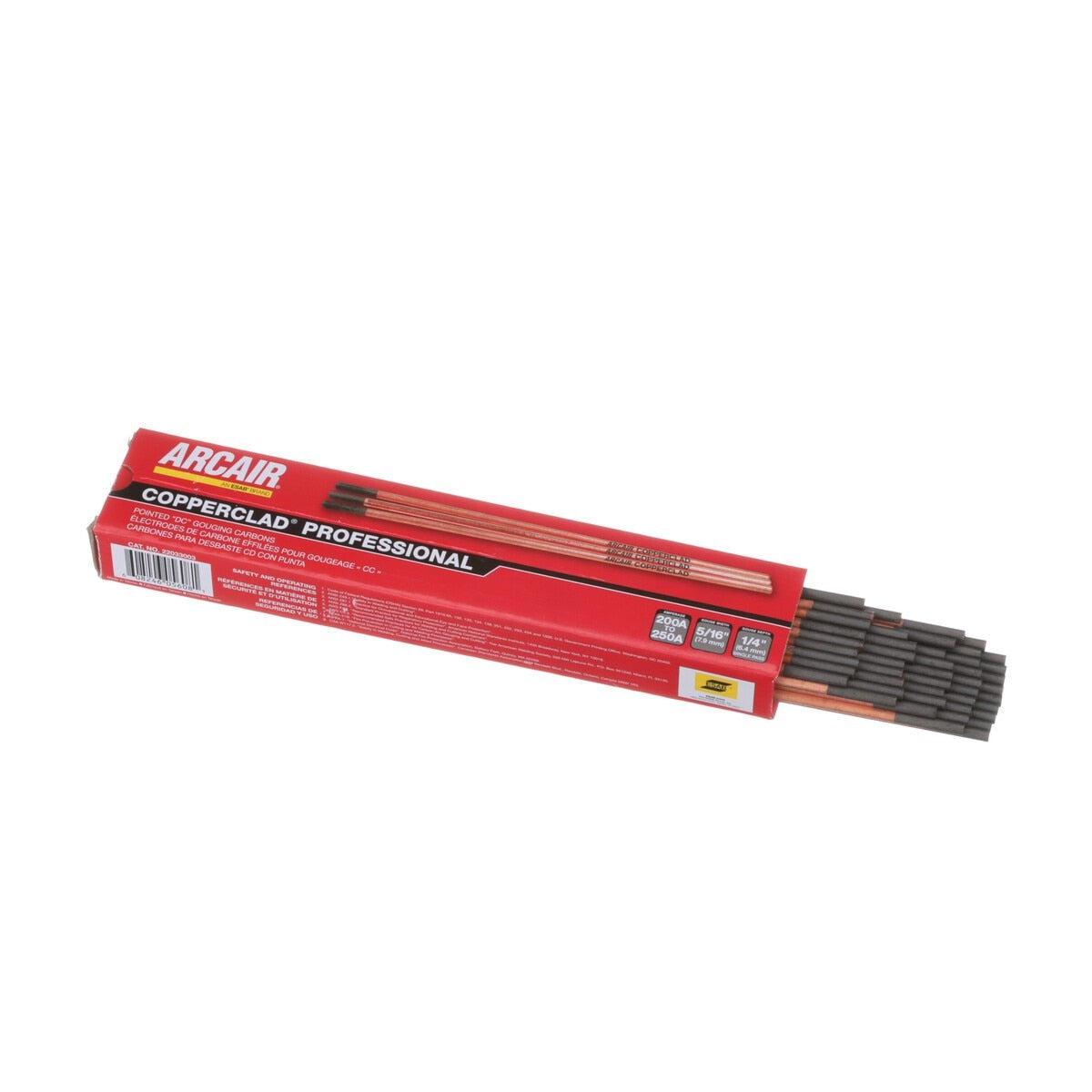 ARCAIR® 1/4X12 Gouging Electrodes, Pointed DC, 3/16 x 12, 50/PK