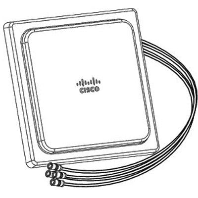 Cisco Aironet Antenna - 2.4 GHz, 5 GHz - 4 DBi - Indoor, Wireless Access PointCeiling Mount - Omni-directional - RP-TNC Connector