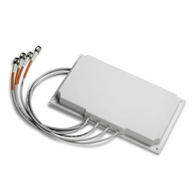 Cisco Aironet Dual-Band Directional Wi-Fi Patch Antenna 6 DBi (2.4 GHz)/6 DBi (5 GHz) 4 Ports Wall Mount Self-Identifying 1-Year Limited Hardware Warr