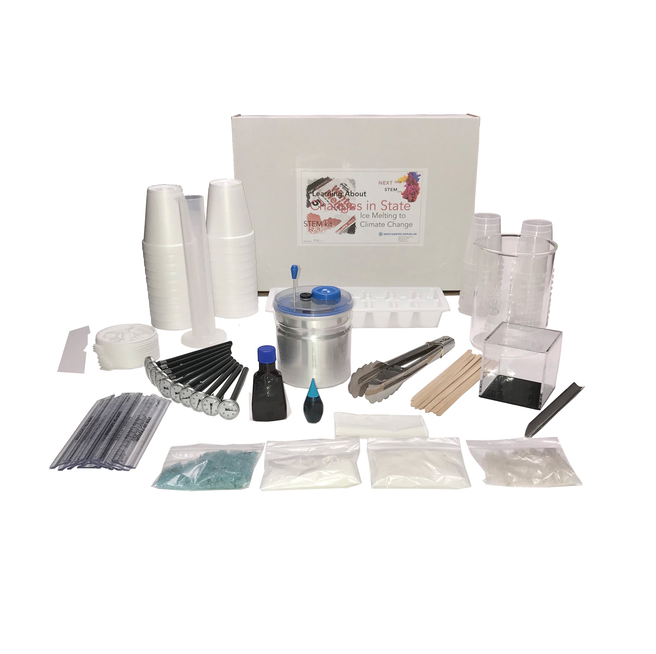 United Scientific® Changes In State Stem Kit