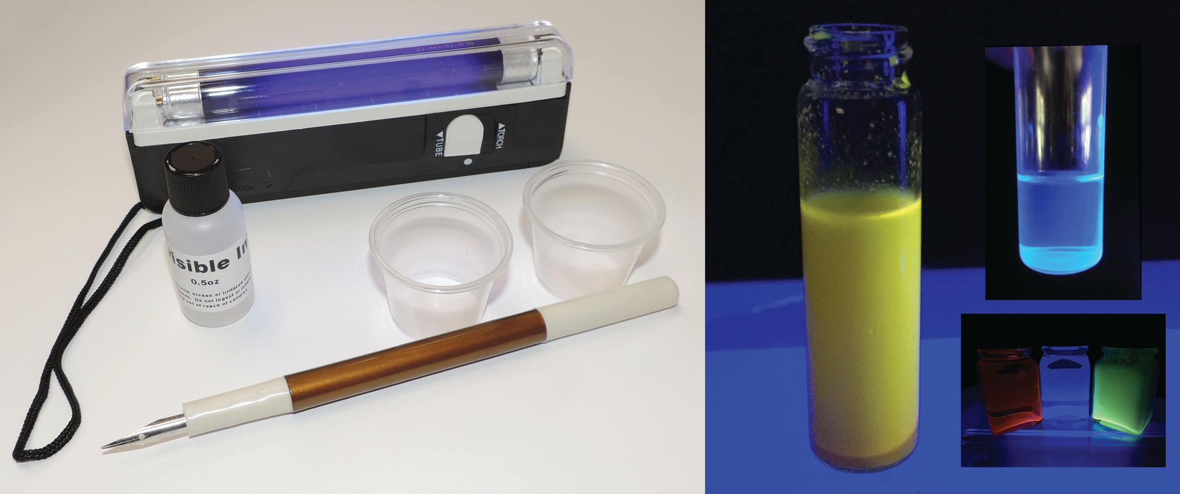 United Scientific® Light & Invisible Ink Exploration Pack