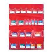 Surefill™ First Aid Cabinet Door Pocket 4 Shelf Empty