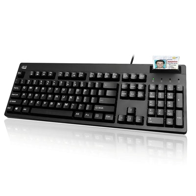 Adesso EasyTouch 630SB-TAA - Smart Card Reader Keyboard (TAA Compliant)