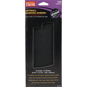 120 Grit 4-1/4 In. x 11-1/4 In. Drywall Sanding Screen (10-Pack)