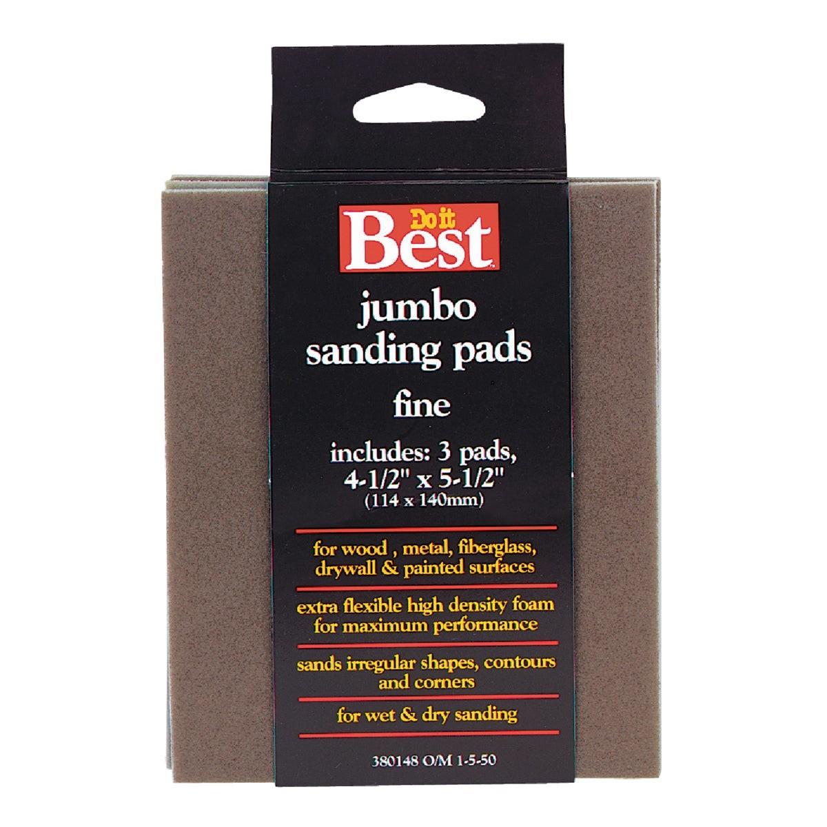 Flex 4-1/2 In. x 5-1/2 In. x 1 In. 180 Grit Fine Sanding Sponge (3-Pack)