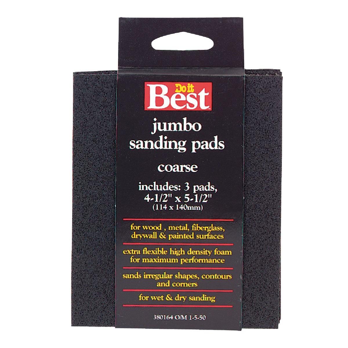 Flex 4-1/2 In. x 5-1/2 In. x 1 In. 60 Grit Coarse Sanding Sponge (3-Pack)
