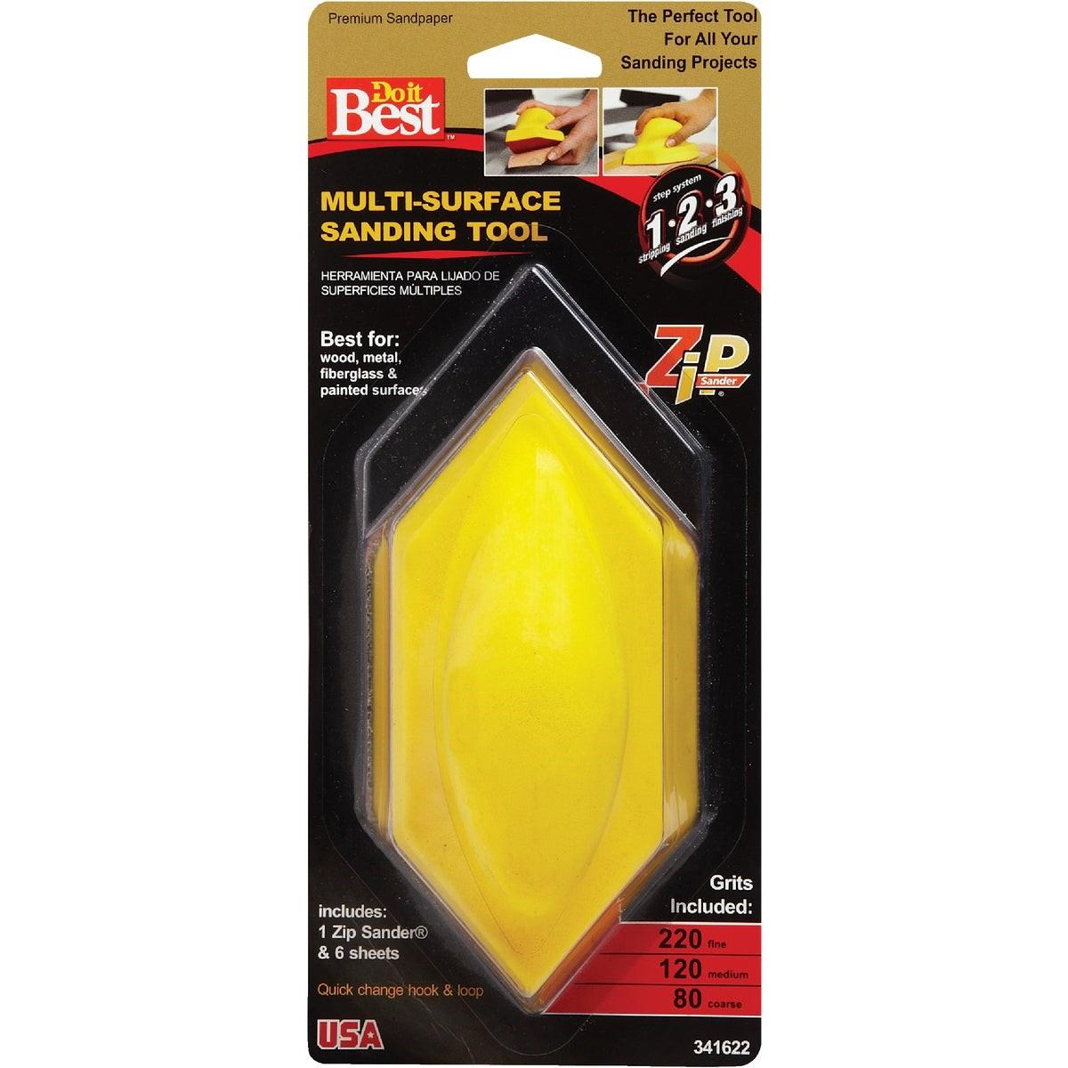 Zip Sander Hand Sanding Kit