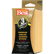 Angled 2-1/2 In. x 5 In. x 1 In. 220 Grit Fine Sanding Sponge