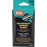 Waterproof 3 In. x 5 In. x 1 In. 1500 Grit Mirror Fine Sanding Sponge