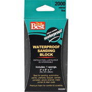 Waterproof 3 In. x 5 In. x 1 In. 2000 Grit Mirror Fine Sanding Sponge