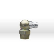 BULK GREASE FITTINGS, 90 Degree, 1/8" NPT Special Taper thread, 49/64" OAL, (Hole size .373 to .380)