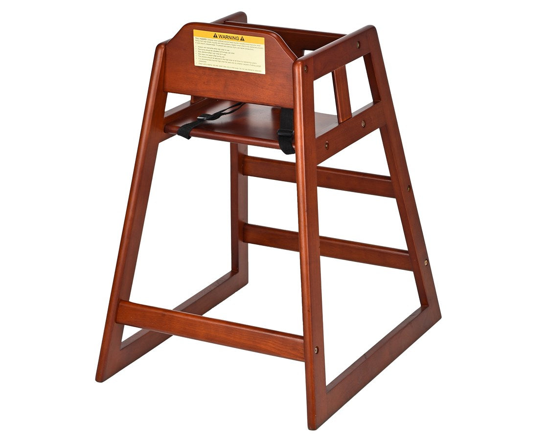 Alpine Industries Baby High Chair Mahagony