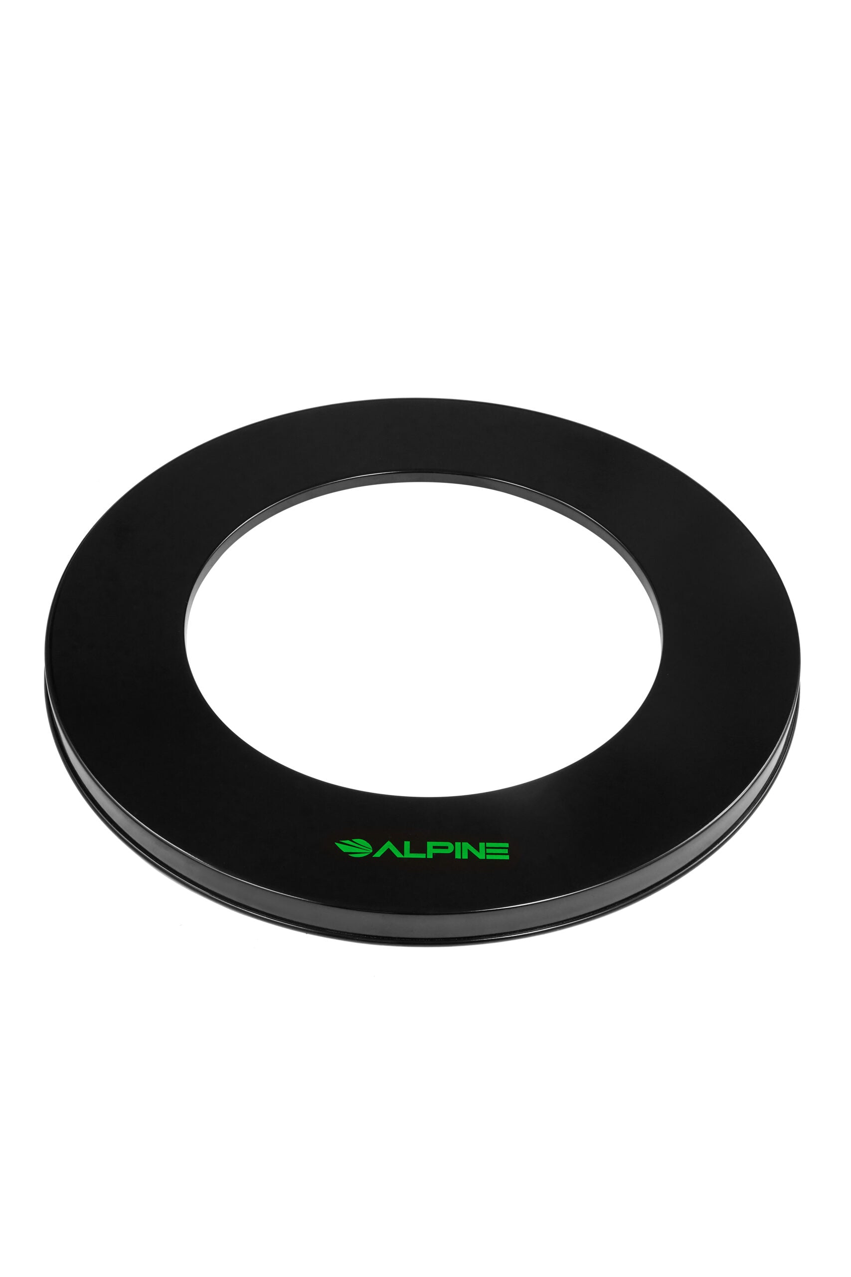 Alpine Industries Steel Flat Lid For 36 Gallon Trash Can, Black