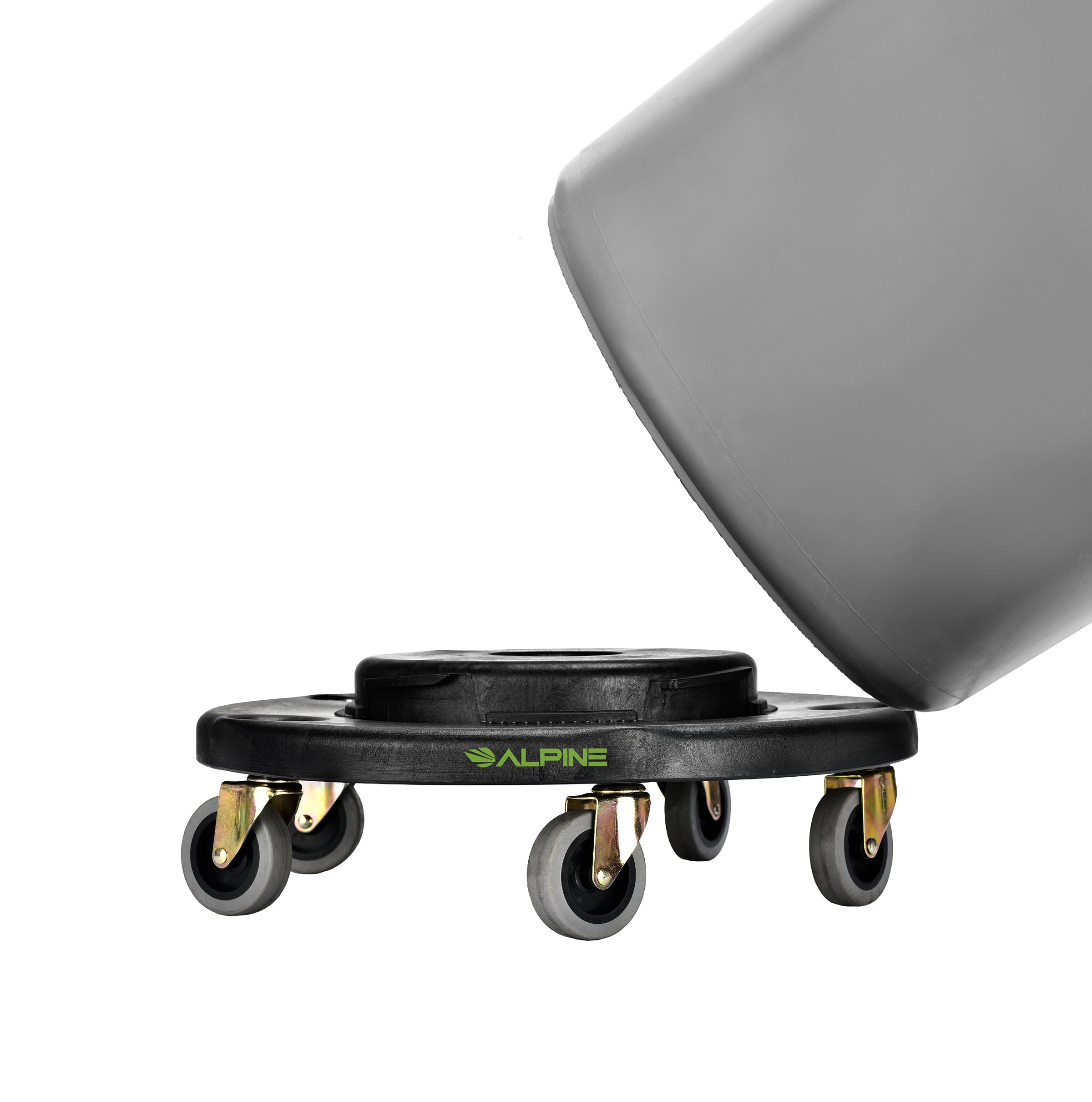 Large Round Trash Can Dolly