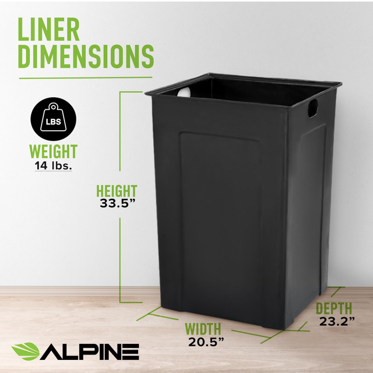 Alpine Industries 55-Gallon Liner