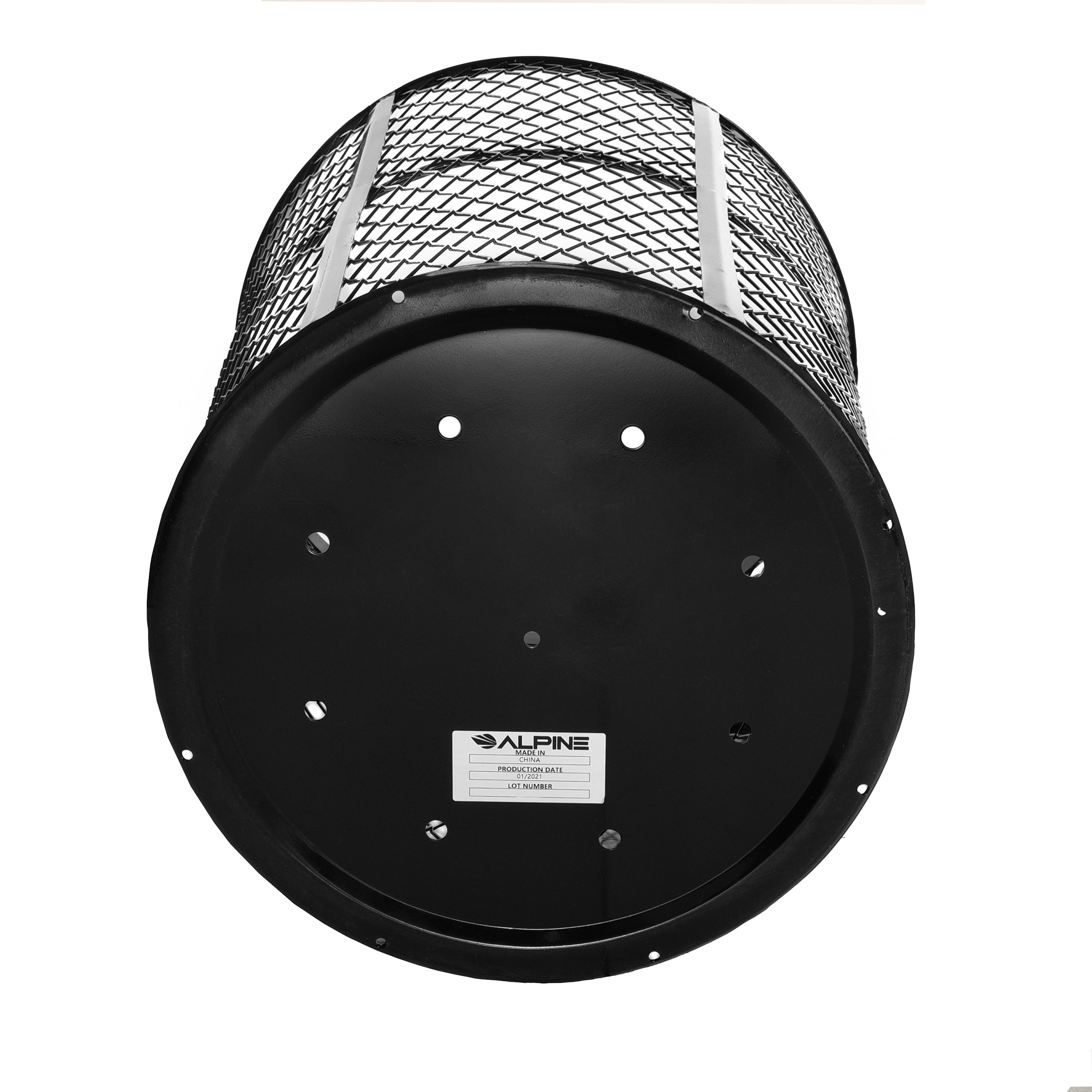 48 Gallon Metal Mesh Outdoor Trash Receptical