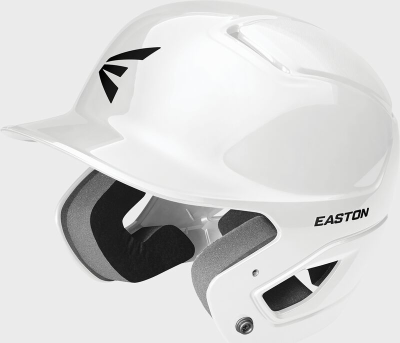 Easton Alpha Molded 1-Tone Medium/Large Batting Helmet - White