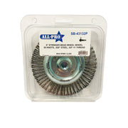 All-Pro Stringer Bead Wheel, 6", 50Knot, .020” Steel, Clamshell, 5/CS