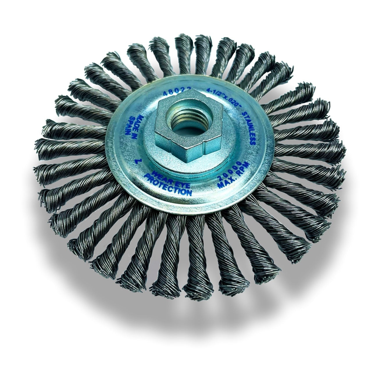 All-Pro Stringer Bead Wheel, 7", 56Knot, .020” Steel, Bulk, 10/CS