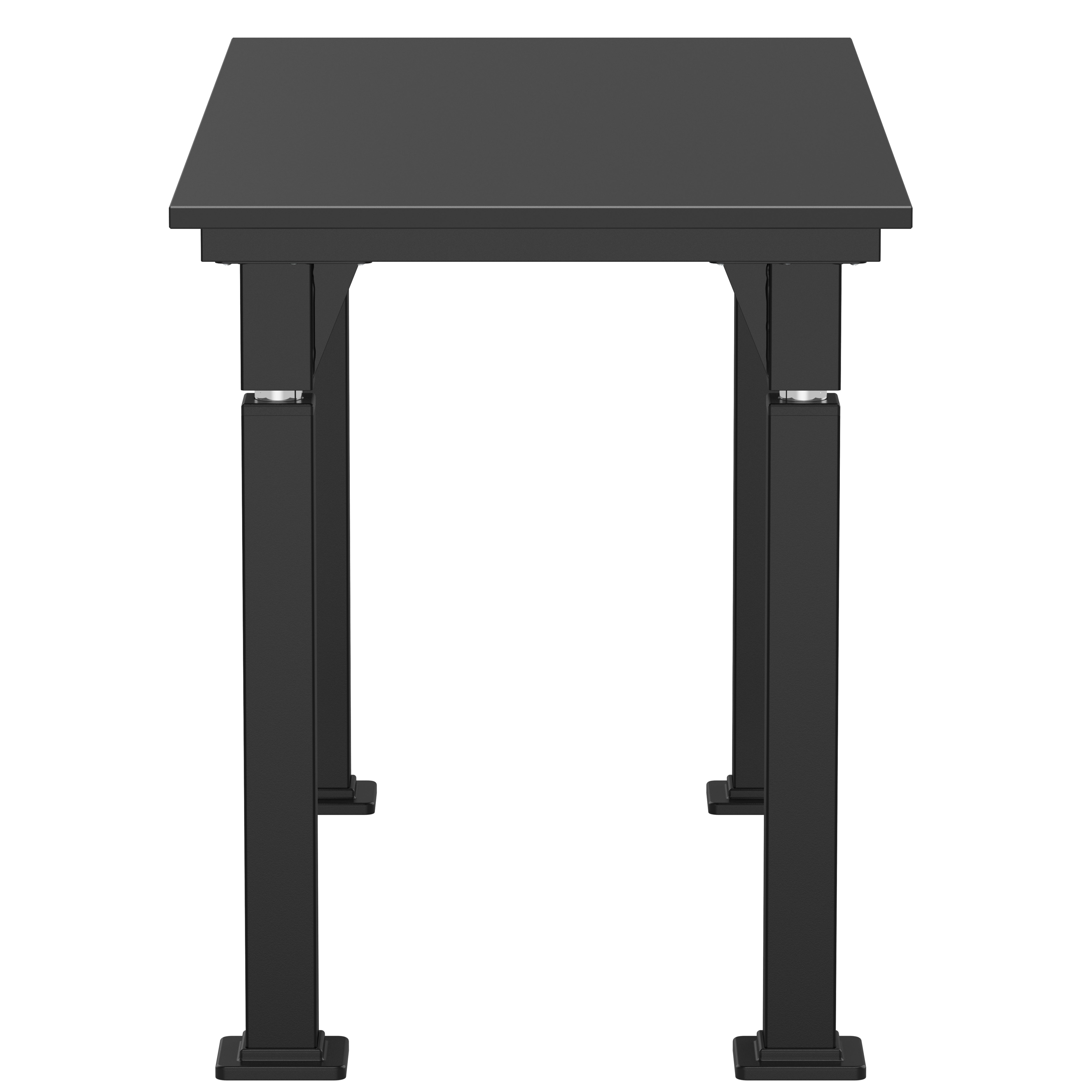 NPS® Aero-Lift Table, Signature Frame, 24" x 48", Phenolic Top, Surface Color: Black, Frame Color: Black