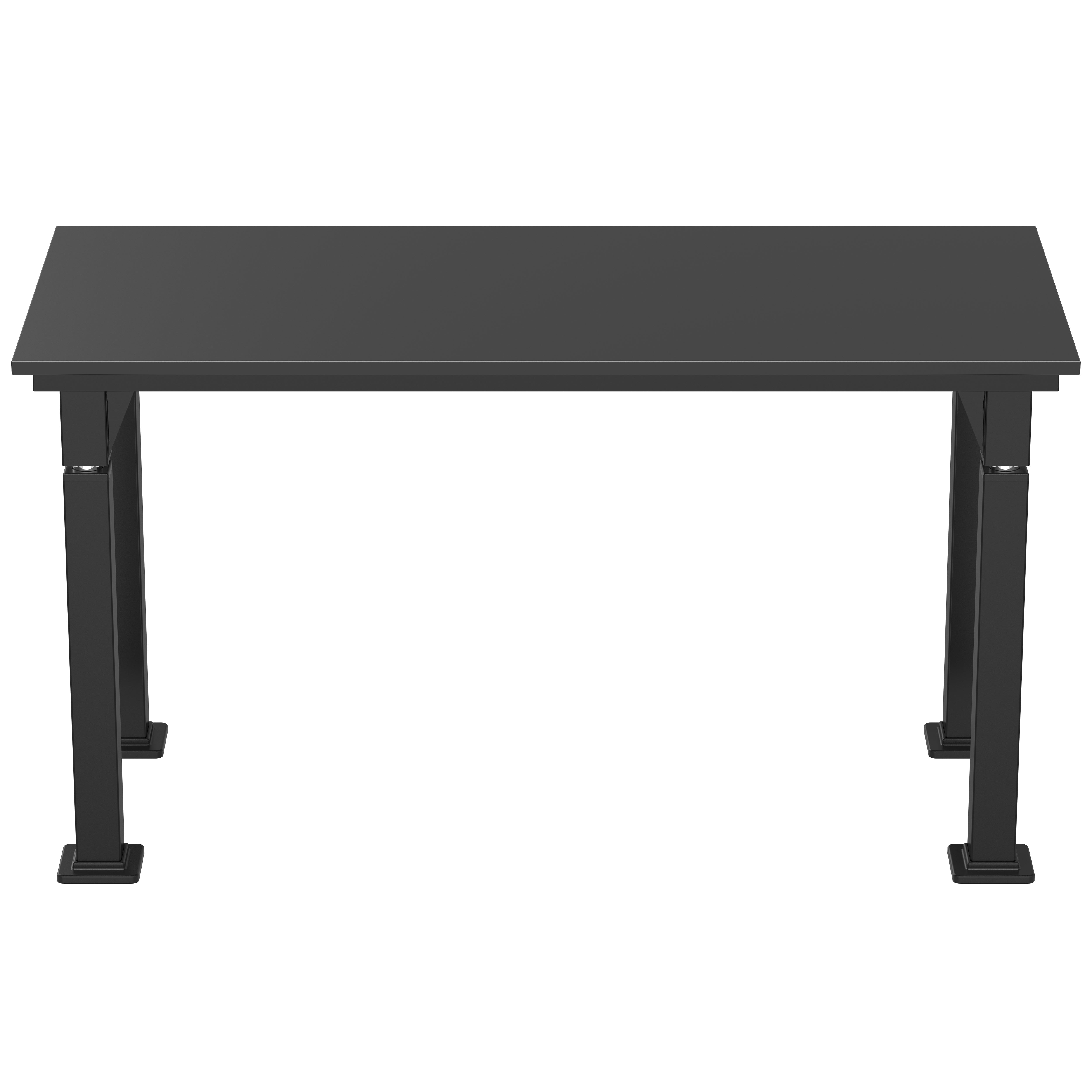 NPS® Aero-Lift Table, Signature Frame, 24" x 54", Phenolic Top, Surface Color: Black, Frame Color: Black